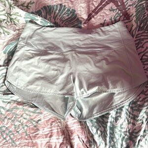 Lululemon Speed Up High Rise Short 2.5” lined Powder Blue